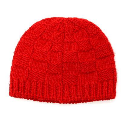 【中古】ボッテガヴェネタ BOTTEGAVENETA ウール ニットキャップ レッド【サイズM】【 状態ランクA 】【 ユニセックス 】