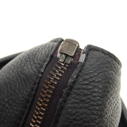 【中古】シセイ Cisei スエード レザー トートバッグ グレーxブラック【 状態ランクD 】【 メンズ 】