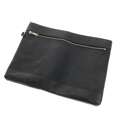 【中古】エルイーディーバイツ L.E.D.BITES レザー クラッチバッグ ブラック【 状態ランクC 】【 メンズ 】