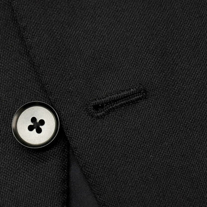 【中古】イザイア ISAIA ウール GREGORY 3つボタンスーツ ブラック【サイズ44】【 状態ランクD 】【 メンズ 】