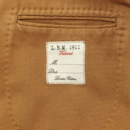 【中古】エルビーエム1911 L.B.M.1911 コットン 2B テーラードジャケット キャメル【サイズ44】【 状態ランクD 】【 メンズ 】