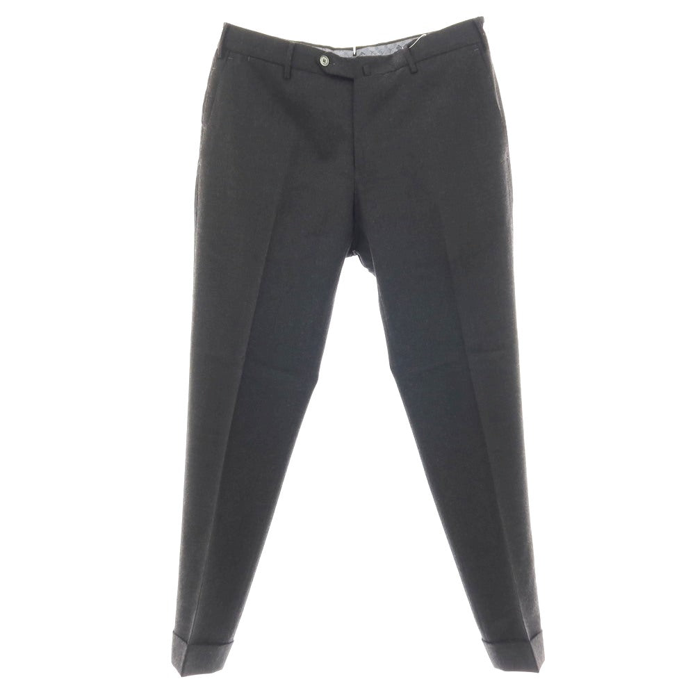 【中古】ピーティートリノ PT TORINO ストレッチ ウールポリエステル ドレススラックスパンツ チャコール【サイズ48】【 状態ランクB 】【 メンズ 】