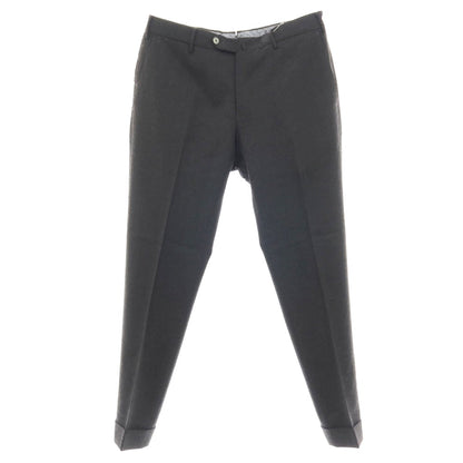 【中古】ピーティートリノ PT TORINO ストレッチ ウールポリエステル ドレススラックスパンツ チャコール【サイズ48】【 状態ランクB 】【 メンズ 】