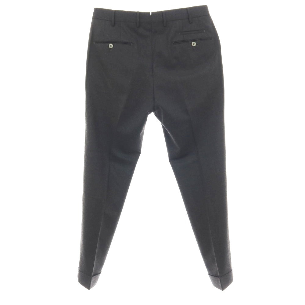 【中古】ピーティートリノ PT TORINO ストレッチ ウールポリエステル ドレススラックスパンツ チャコール【サイズ48】【 状態ランクB 】【 メンズ 】