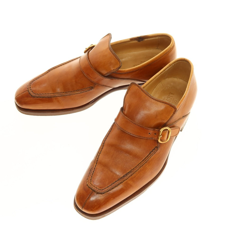 【中古】リドフォルト LIDFORT ドレスシューズ ライトブラウン【サイズ6】【 状態ランクD 】【 メンズ 】