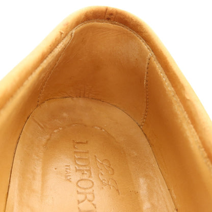 【中古】リドフォルト LIDFORT ドレスシューズ ライトブラウン【サイズ6】【 状態ランクD 】【 メンズ 】