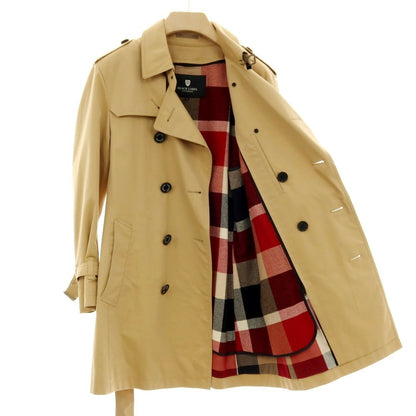 【中古】ブラックレーベル クレストブリッジ BLACK LABELCRESTBRIDGE ライナー付き コットン トレンチコート ベージュ【サイズM】【 状態ランクB 】【 メンズ 】