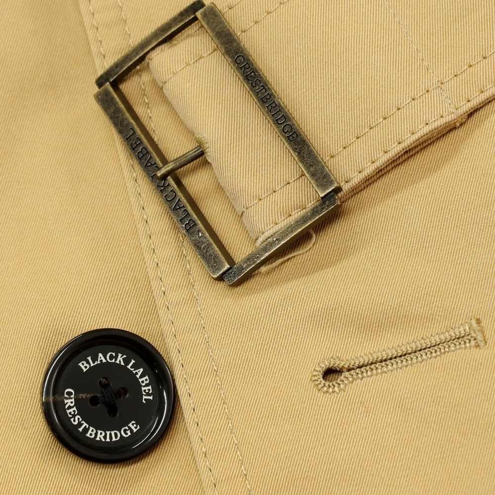 【中古】ブラックレーベル クレストブリッジ BLACK LABELCRESTBRIDGE ライナー付き コットン トレンチコート ベージュ【サイズM】【 状態ランクB 】【 メンズ 】