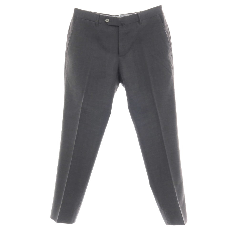 【中古】ピーティートリノ PT TORINO ストレッチ ウールポリエステル ドレススラックスパンツ ダークグレー【サイズ46】【 状態ランクC 】【 メンズ 】