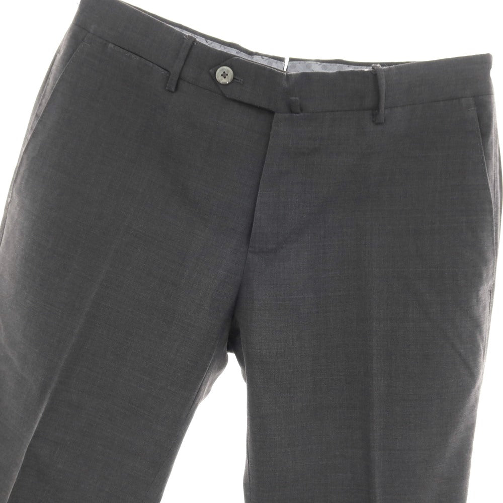 【中古】ピーティートリノ PT TORINO ストレッチ ウールポリエステル ドレススラックスパンツ ダークグレー【サイズ46】【 状態ランクC 】【 メンズ 】