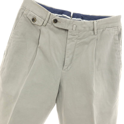 【中古】ピーティートリノ PT TORINO コットンウール カジュアルスラックスパンツ ライトグレー【サイズ46】【 状態ランクB 】【 メンズ 】