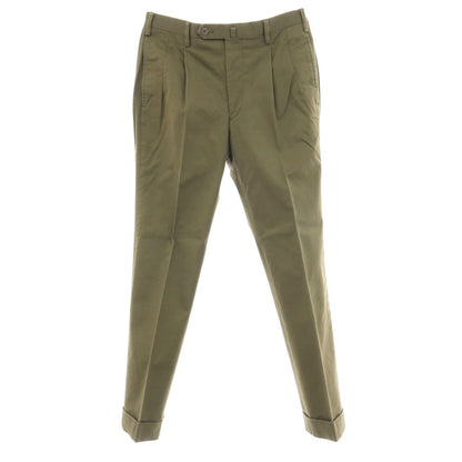 【中古】エスオー SO ストレッチ コットン カジュアルスラックスパンツ オリーブ【サイズ44】【 状態ランクC 】【 メンズ 】
