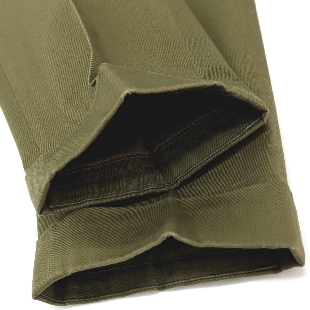 【中古】エスオー SO ストレッチ コットン カジュアルスラックスパンツ オリーブ【サイズ44】【 状態ランクC 】【 メンズ 】