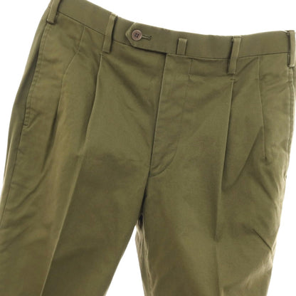 【中古】エスオー SO ストレッチ コットン カジュアルスラックスパンツ オリーブ【サイズ44】【 状態ランクC 】【 メンズ 】