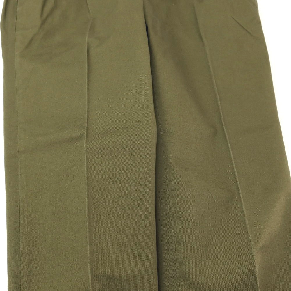 【中古】エスオー SO ストレッチ コットン カジュアルスラックスパンツ オリーブ【サイズ44】【 状態ランクC 】【 メンズ 】