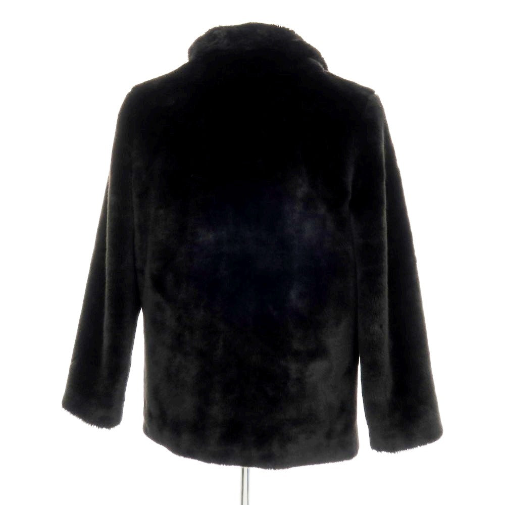 【中古】シュプリーム Supreme 2015年春夏 Faux Fur Coat ファーコート ブラック【 サイズL 】【 状態ランクB 】【 メンズ 】