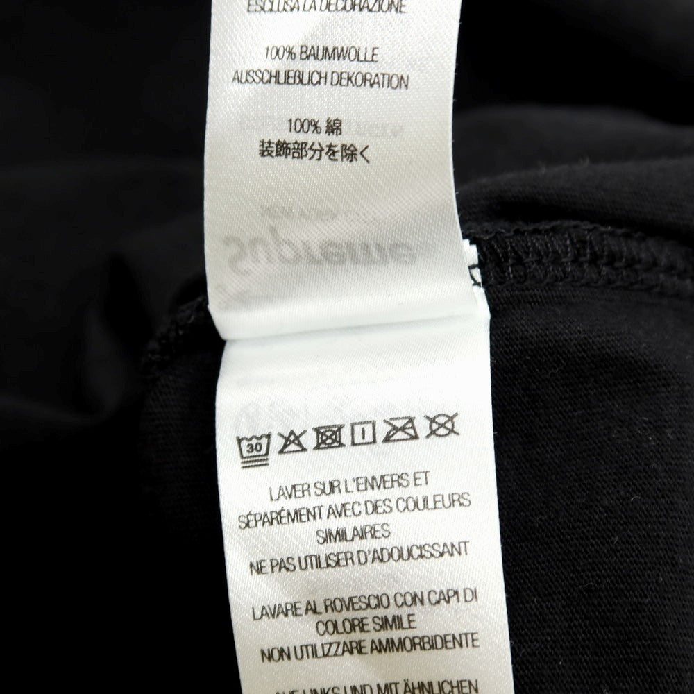 【中古】シュプリーム Supreme × Number (N)ine、Mickey Mouse 2025年秋冬 Raglan L/S Top 長袖Ｔシャツ ブラック【サイズM】【 状態ランクA 】【 メンズ 】