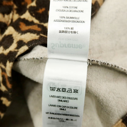 【中古】シュプリーム Supreme 2025年秋冬 Flannel Pajama Shirt レオパード柄 カジュアルシャツ ベージュxブラック【サイズM】【 状態ランクA 】【 メンズ 】