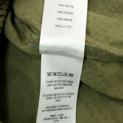 【中古】シュプリーム Supreme 2024年春夏 Snake S/S Shirt 半袖シャツ グリーンxブラウン【サイズS】【 状態ランクB 】【 メンズ 】