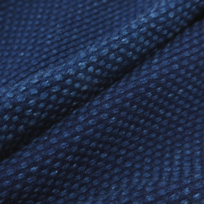 【中古】モモタロウ ジーンズ MOMOTARO JEANS コットン ベスト ネイビーブルー【サイズ36】【 状態ランクB 】【 メンズ 】