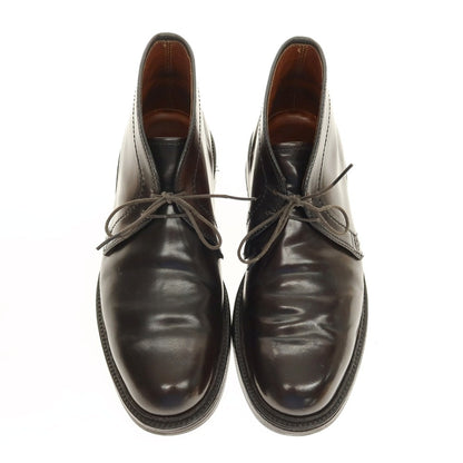【中古】オールデン ALDEN TASSELS別注 1340 コードバン チャッカブーツ ダークブラウン【サイズ7 1/2D】【 状態ランクB 】【 メンズ 】