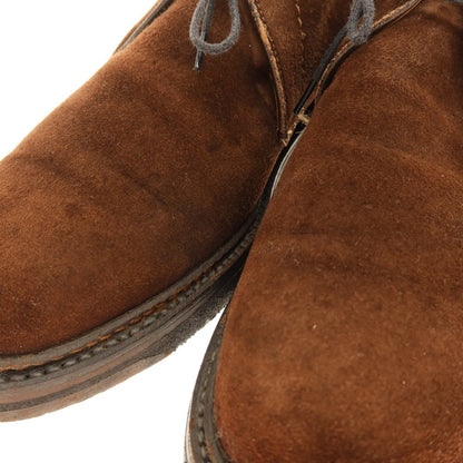 【中古】オールデン ALDEN SHIPS別注 スエード チャッカブーツ ブラウン【サイズ7 1/2D】【 状態ランクC 】【 メンズ 】