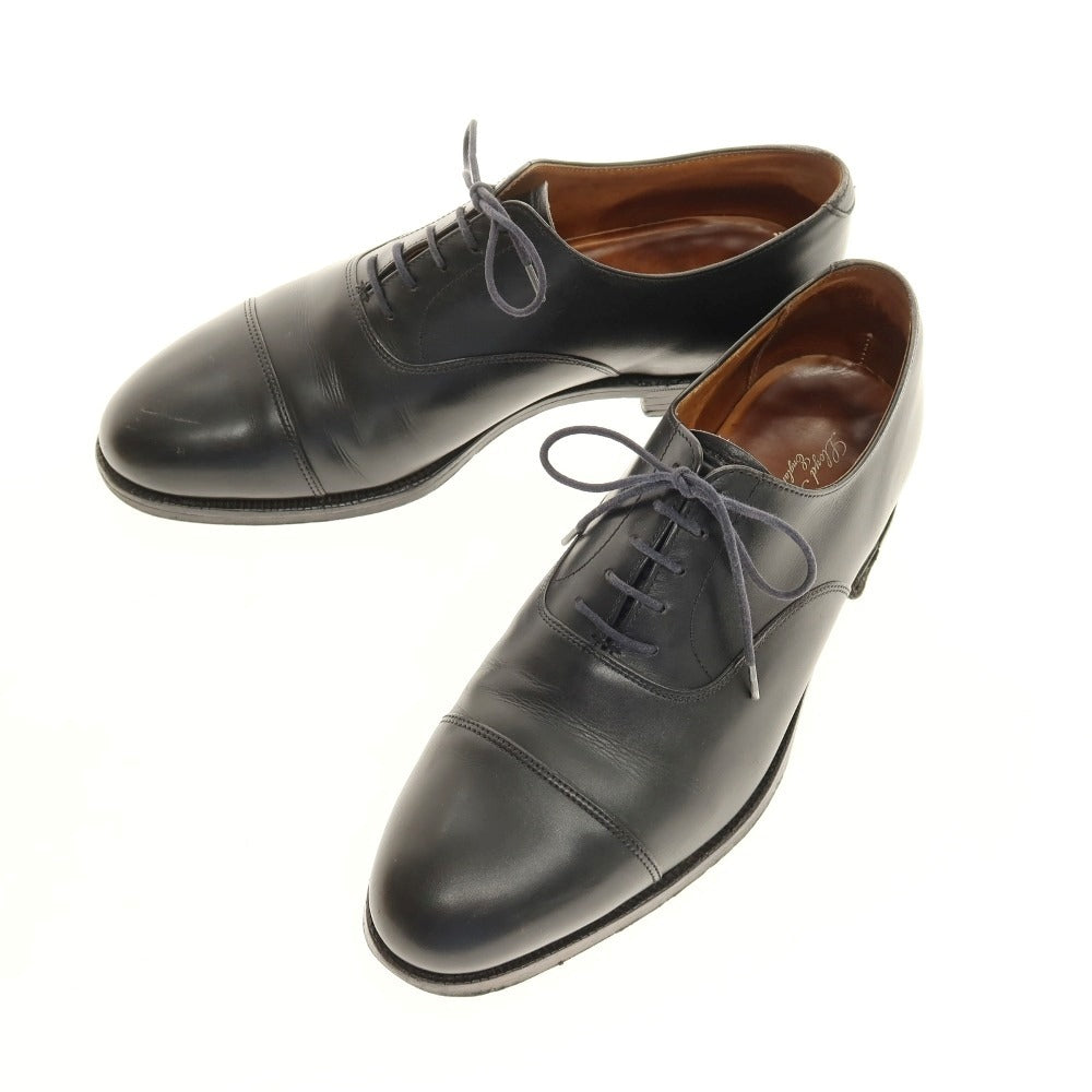 【中古】ロイドフットウェア Lloyd Footwear CROCKET＆JONES製 ストレートチップ ドレスシューズ ブラック【サイズ6 1/2E】【 状態ランクC 】【 メンズ 】