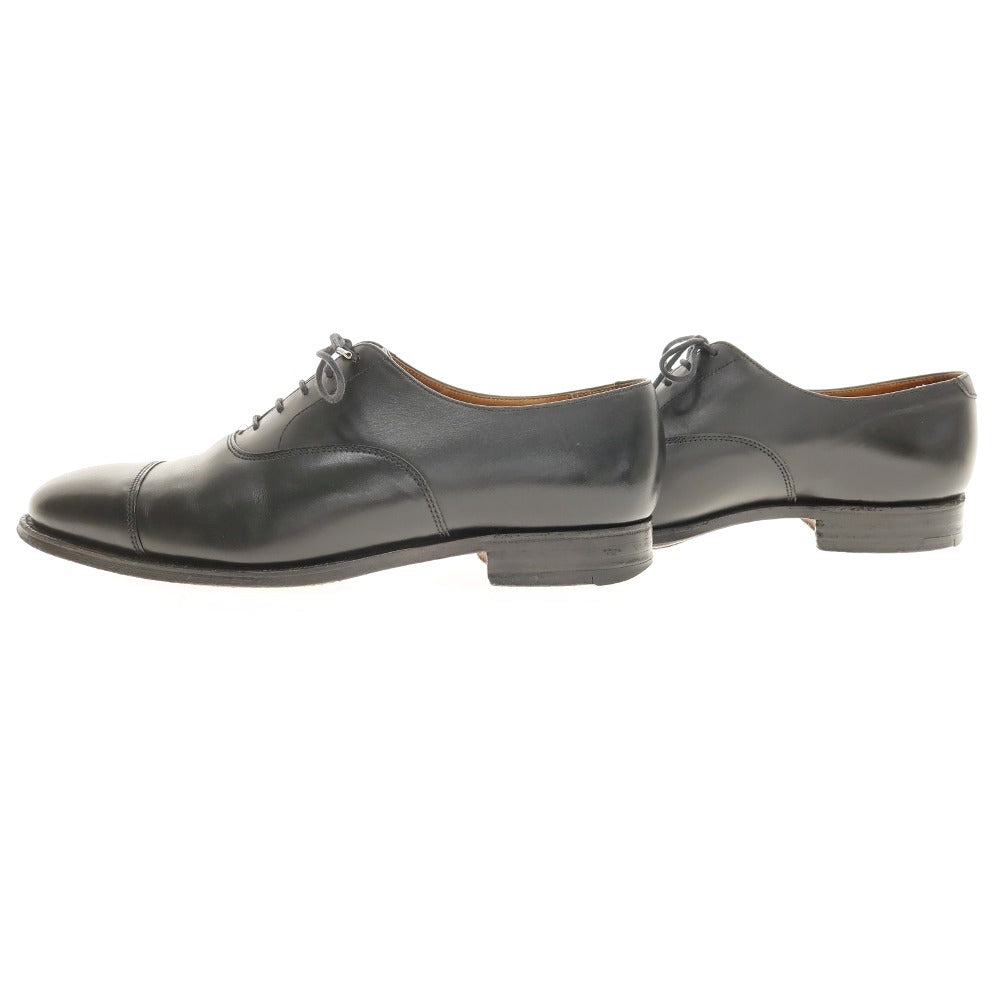 【中古】クロケットアンドジョーンズ CROCKETT&amp;JONES CONNAUGHT ストレートチップ ドレスシューズ ブラック【 6 1/2E 】【 状態ランクD 】【 メンズ 】 []