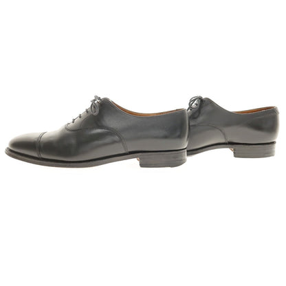【中古】クロケットアンドジョーンズ CROCKETT&amp;JONES CONNAUGHT ストレートチップ ドレスシューズ ブラック【 6 1/2E 】【 状態ランクD 】【 メンズ 】 []