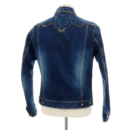 【中古】ゲッコー GEKKO デニムジャケット ジージャン ネイビー【サイズ44】【 状態ランクB 】【 メンズ 】