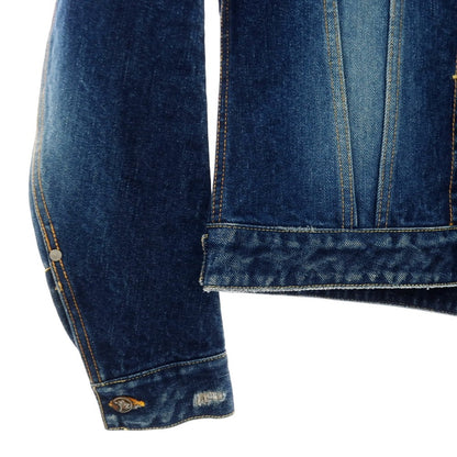 【中古】ゲッコー GEKKO デニムジャケット ジージャン ネイビー【サイズ44】【 状態ランクB 】【 メンズ 】