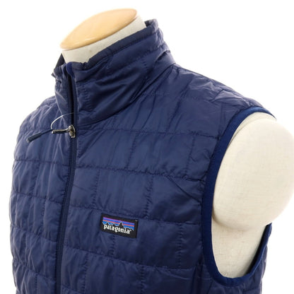 【中古】パタゴニア patagonia ポリエステル 中綿ベスト ポリエステル ネイビー【サイズXS】【 状態ランクC 】【 メンズ 】