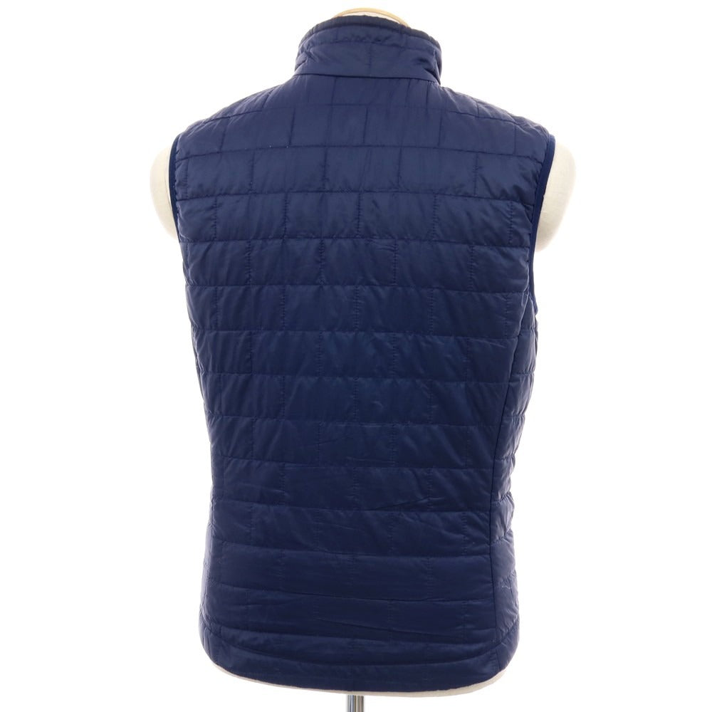 【中古】パタゴニア patagonia ポリエステル 中綿ベスト ポリエステル ネイビー【サイズXS】【 状態ランクC 】【 メンズ 】