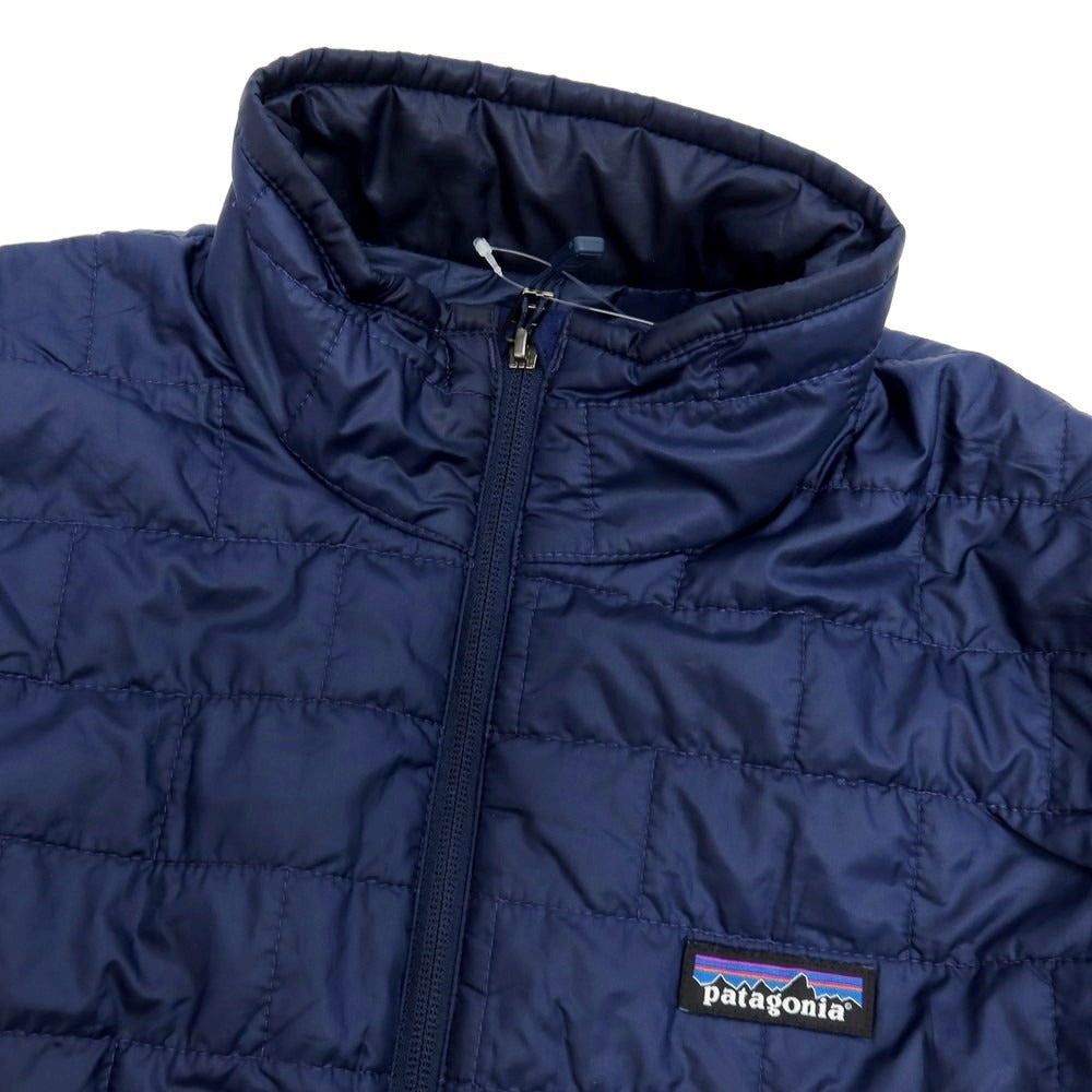 【中古】パタゴニア patagonia ポリエステル 中綿ベスト ポリエステル ネイビー【サイズXS】【 状態ランクC 】【 メンズ 】