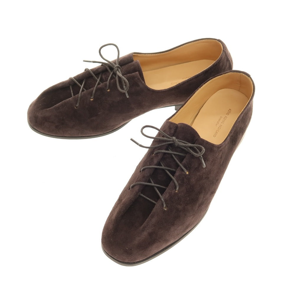 【中古】フォーティーセカンド ロイヤルハイランド 42ND ROYAL HIGHLAND スエード ドレスシューズ ブラウン【サイズ41】【 状態ランクA 】【 メンズ 】