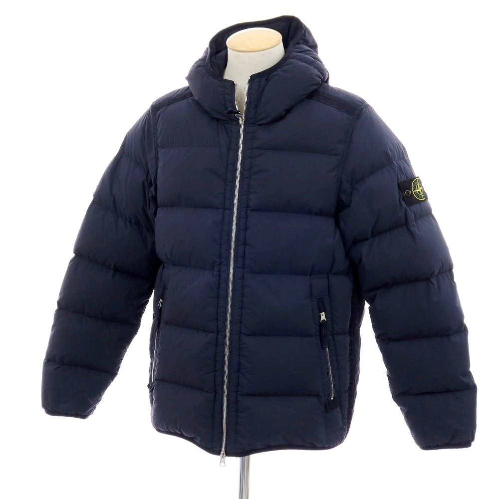 【中古】ストーンアイランド STONE ISLAND ナイロン ダウンジャケット ナイロン ネイビー【サイズS】【 状態ランクB 】【 メンズ 】
