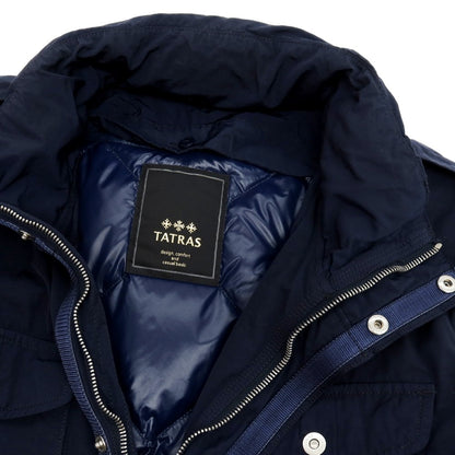 【中古】タトラス TATRAS ナイロン ミリタリージャケット ナイロン ネイビー【サイズ2】【 状態ランクB 】【 メンズ 】