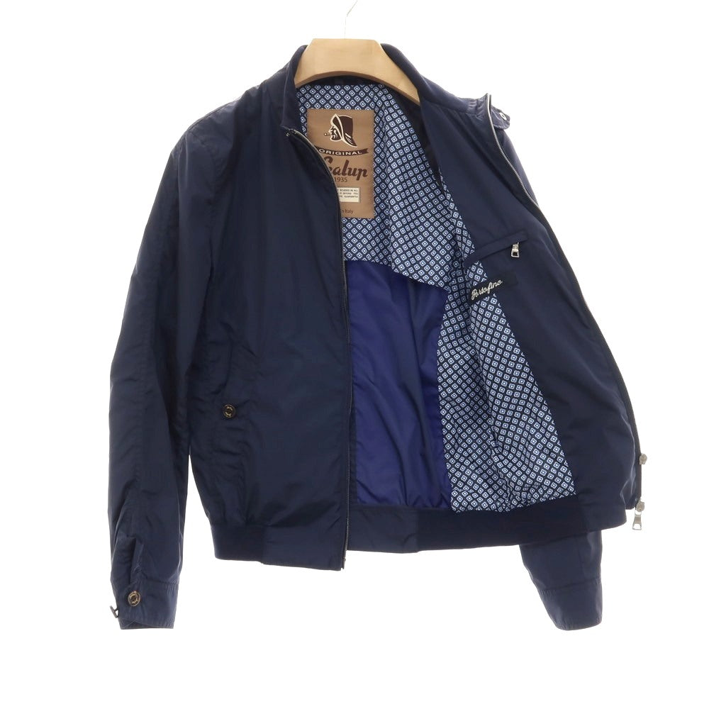 【中古】シーラップ Sealup ナイロン スタンドカラー ダブルジップ スイングトップ ネイビー【 46 】【 状態ランクB 】【 メンズ 】 []