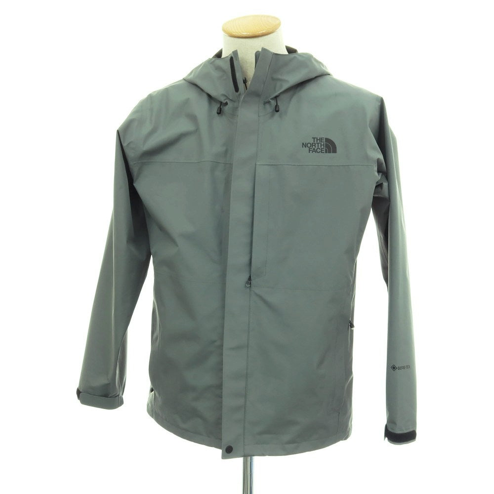 【中古】ザノースフェイス THE NORTH FACE GORE-TEX ポリエステル クラウドジャケット アッシュグリーン【サイズS】【 状態ランクB 】【 メンズ 】