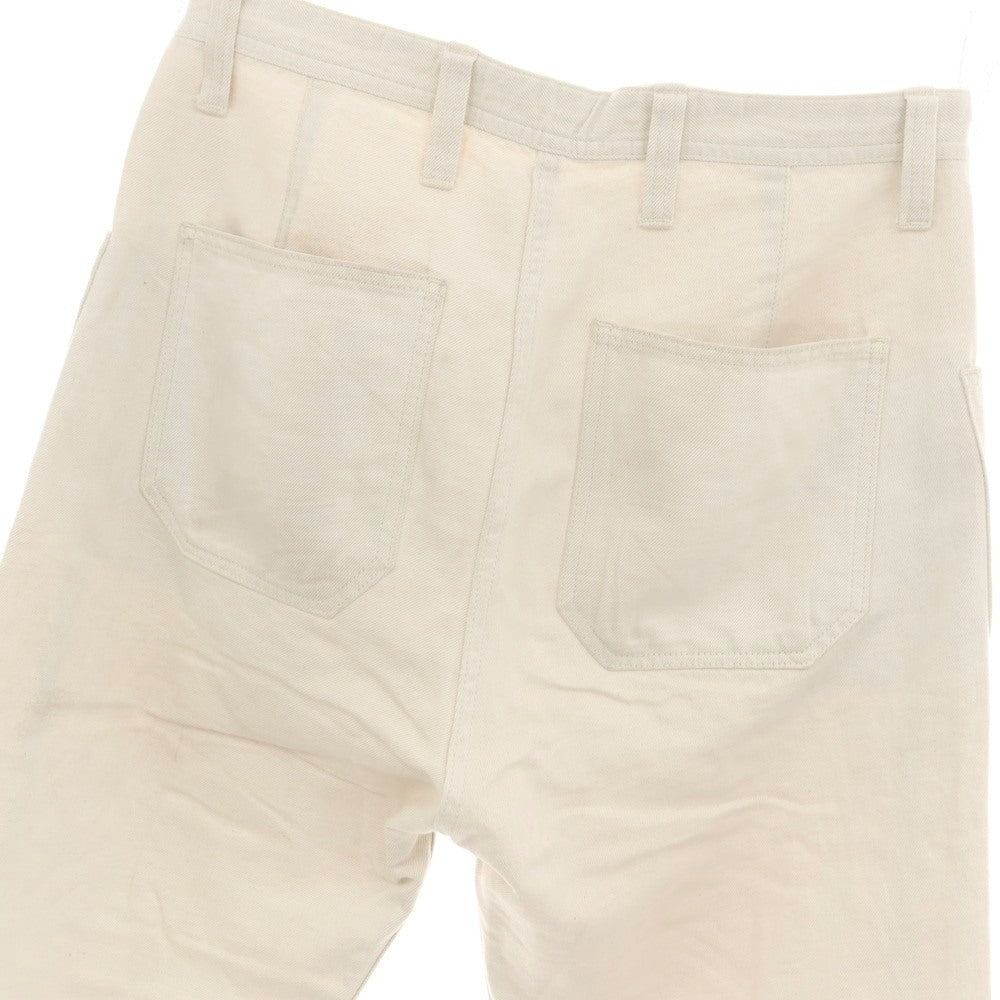 【中古】ヒステリックグラマー HYSTERIC GLAMOUR コットンリネン ワークパンツ アイボリー【サイズS】【 状態ランクC 】【 メンズ 】