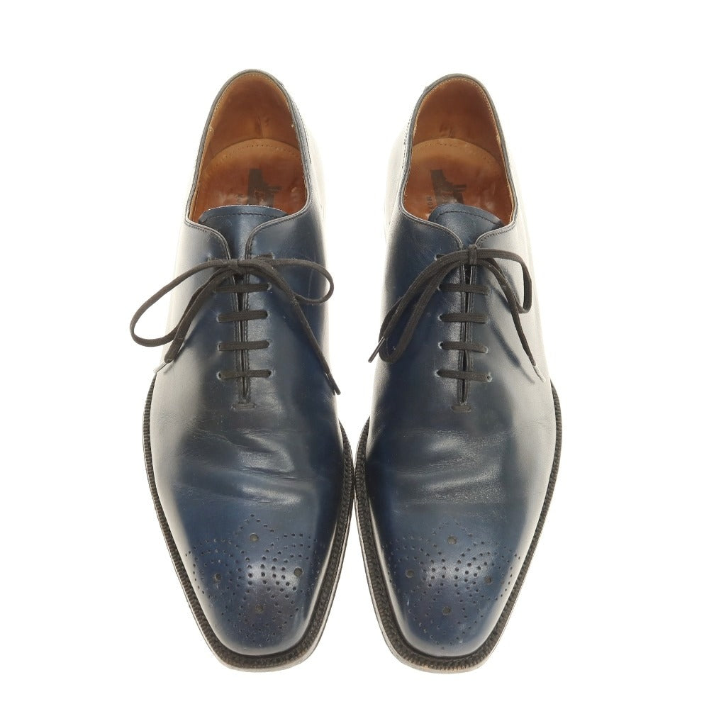 【中古】エンドレス ENDLESS ドレスシューズ ネイビー【サイズ7】【 状態ランクC 】【 メンズ 】