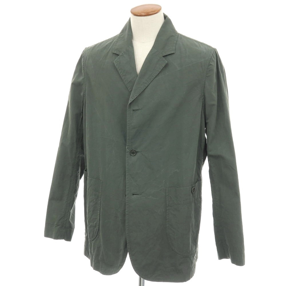 【中古】ケイシー ケイシー CASEY CASEY コットン 3B カジュアルジャケット カーキ【サイズM】【 状態ランクB 】【 メンズ 】