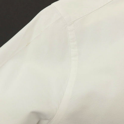 【中古】フィナモレ Finamore コットン ホリゾンタルカラー カジュアルシャツ ホワイト【サイズXS】【 状態ランクC 】【 メンズ 】