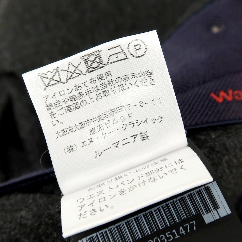 【中古】ジーティーアー G.T.A ポリエステルレーヨン イージーリブパンツ チャコールグレー【サイズ44】【 状態ランクC 】【 メンズ 】[APD]