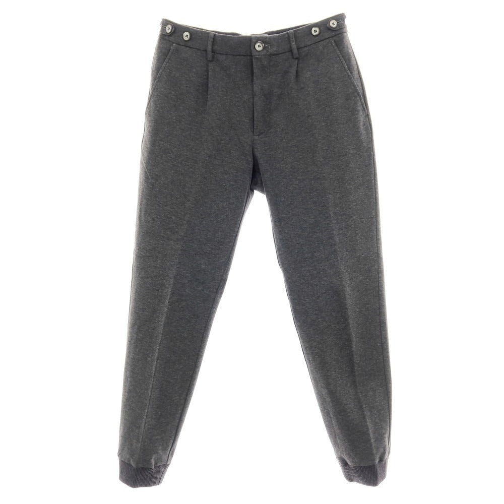 【中古】ジーティーアー G.T.A コットンナイロンジャージー イージーリブパンツ グレー【サイズ44】【 状態ランクC 】【 メンズ 】