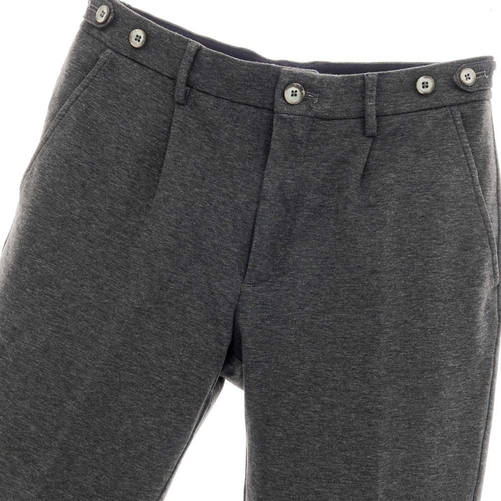 【中古】ジーティーアー G.T.A コットンナイロンジャージー イージーリブパンツ グレー【サイズ44】【 状態ランクC 】【 メンズ 】