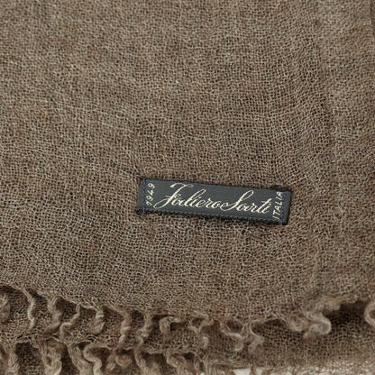 【中古】ファリエロサルティ Faliero Sarti ウール ストール カーキ【 状態ランクC 】【 メンズ 】