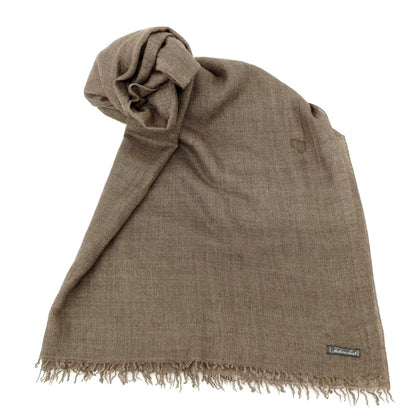 【中古】ファリエロサルティ Faliero Sarti ウール ストール カーキ【 状態ランクC 】【 メンズ 】