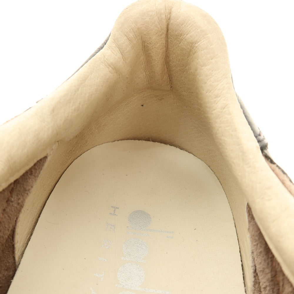 【中古】ディアドラ Diadora スエード スニーカー ブラウンxブラック【 25.5 】【 状態ランクC 】【 メンズ 】[APD]