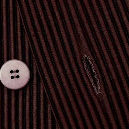 【中古】オム プリッセ イッセイミヤケ HOMME PLISSE ISSEY MIYAKE 2026年春夏 プリーツ加工 ロングコート ダークブラウン【サイズ表記なし（L位）】【 状態ランクA 】【 メンズ 】